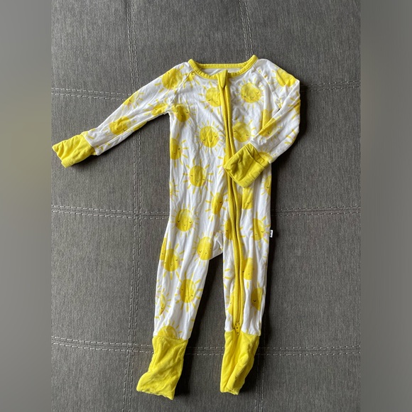 Little Sleepies 3-6 Month Sunshine Print - Picture 1 of 2